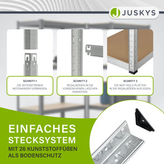 3er Regalsystem 1 Corner & 2 Basic
