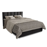 Boxspringbett Seattle - Malmo-Stoff